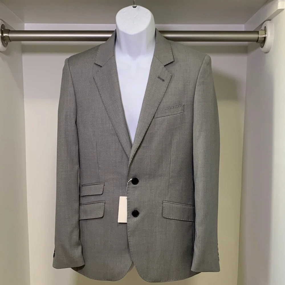 H&M Houndstooth Single Breasted Blazer